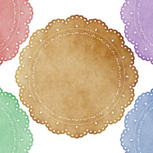 Freebie Vintage style doilies