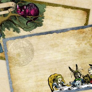 Freebie Alice’s journal cards