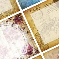 Freebie - Vintage style memo papers