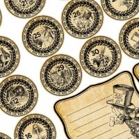 FREEBIE - Alice's date stickers